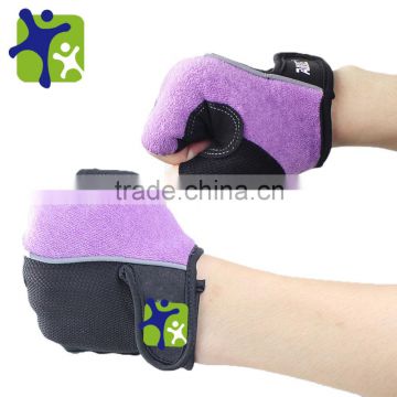 Fitness gloves, riding gloves half finger slip