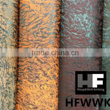 100 % Polyester Fabric and Textile Thick Sofa Golden Fabric Fake Cotton Fabric photo-2