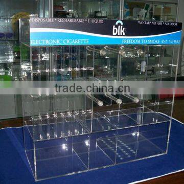 Electronic cigarette Clear Acrylic display shelf