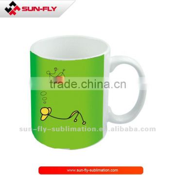 White Coated Ceramic Sublimation Mug 11oz (SFS-MG01)