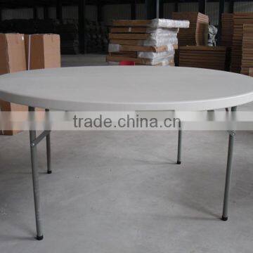 PVC plastic round folding/foldable table