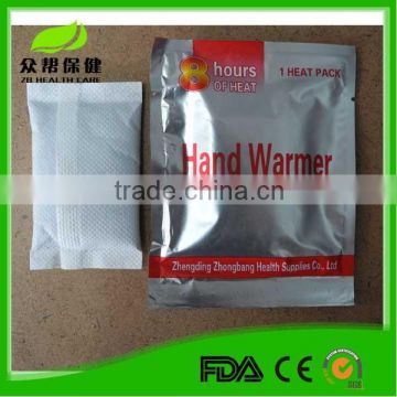 2015 Pocket Hand Warmer charcoal warmer pad for winter keep hand warm