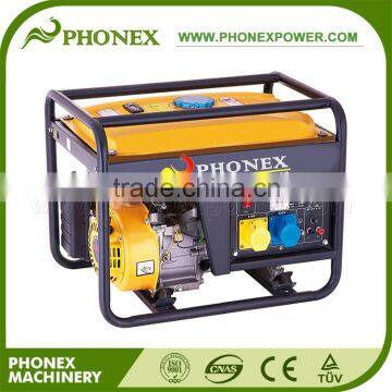 Phonex Gasoline Generator 2500 Watts 2.5KVA Honda 3 Phase Generator Electric Power Generator