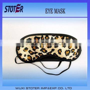 Satin Fashion Leopard goggles with nose