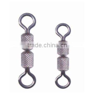 impressed high speed double rolling fishing swivel