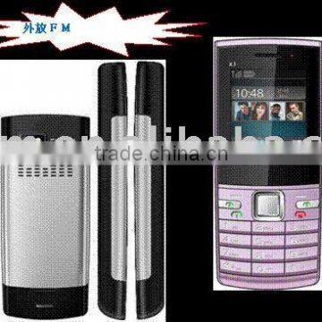 Quad Band hot sell 3 sim 3standby mobile phone JT-X3
