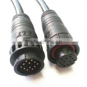 12 pin molded solar cable connector