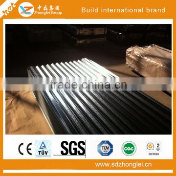 Corrugated steel roof steel sheet (China shandong producers)