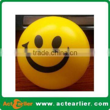 Custom Printed pu Anti Stress Ball With Smile photo-2