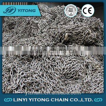 Zinc Plated Din764 Iron Medium Link Chain