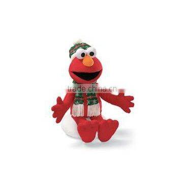 21" soft and cute SESAME STREET GUND Holiday Corduroy Elmo Plush Baby Toy