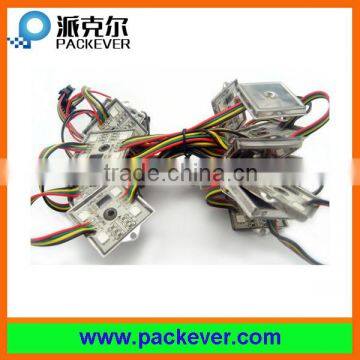 DC12V 4LEDs square shape RGB ws2801 LED pixel module