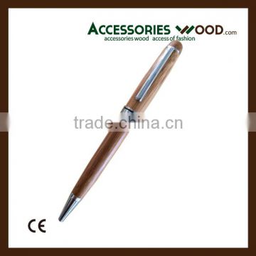 2016 High quality handmade Wooden Ballpoint Pen handcraft pen with costomized logo in China