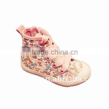 Popular canvas shoes for girls typical design