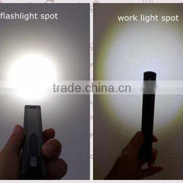 SMD LED Pen Light With Work Light and Flashlight Can be Rechargeable With Magnet photo-4