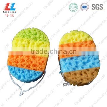 soft and hot selling three colors bath sponge