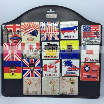 Wholesale promotional cuntry fridge magnets