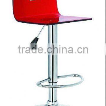 acrylic swivel bar chair,goblet back chair