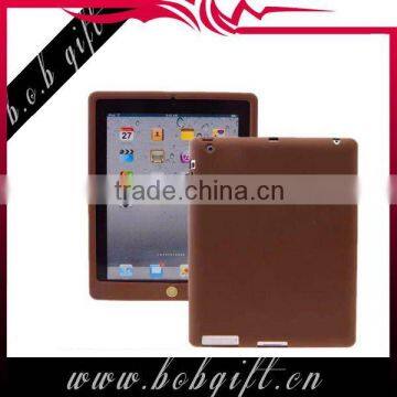 Colourful silicone holder case for ipad 3