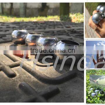 Good Physical Performance Bonded Metallic Sheet Shining Silver Powdercoating