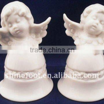 4.2" Angel Ceramic bells,handle bell for home decoration C1-B02