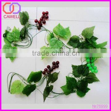 decoration artificial grape leaves