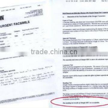 Australia DEXION testing reports