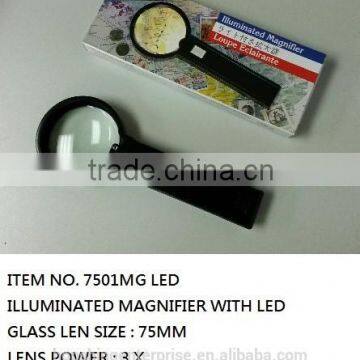 ILLUMINATED MAGNIFIER WITH LED