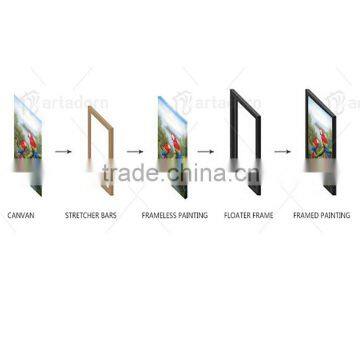 SGS Certification Canvas Oil Abstract Paintings With Description of Painting