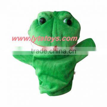 OEM Manufaturer Plush Toys Hand Puppet Frog for Boys