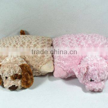 Plush Soft Toy Flower Embroidered Cushion Cover photo-3