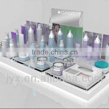 Acrylic countertop cosmetics exhibition stands displays