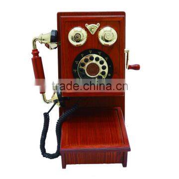WALL MOUNT PHONE - RETRO TELEPHONE BOX