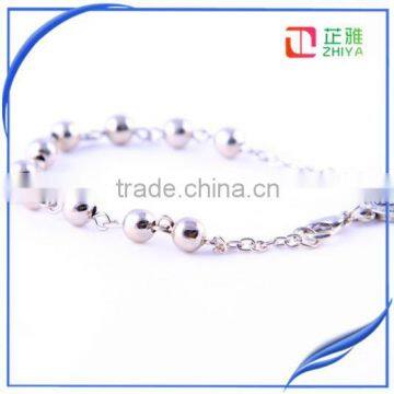 Jerusalem Round Silver Bead Catholic Rosary photo-2