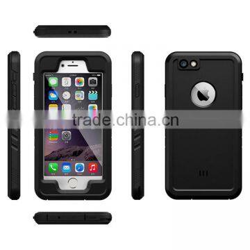 IP68 Waterproof Phone Case Housing for iPhone 6 6S PC TPU PET Screen