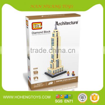 Toy diamond block architecture