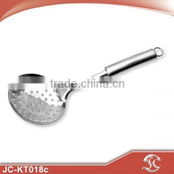 Fashion kitchen design stainless steel skimmer spoon