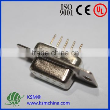 VGA connector v/t for board male 9 pin