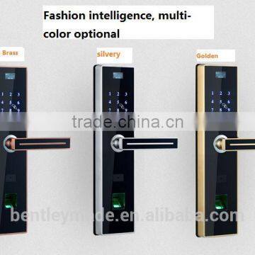 fingerprint keypad door lock with single latch lock