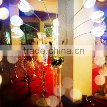 LSWS15120303 wholesale wedding decorative square shape artificial flower arch for wedding