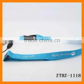 Customizing Polyester Plastic Button Mobile Phone Strap Carton Hang Rope With Pattern Word ZTHZ-1118