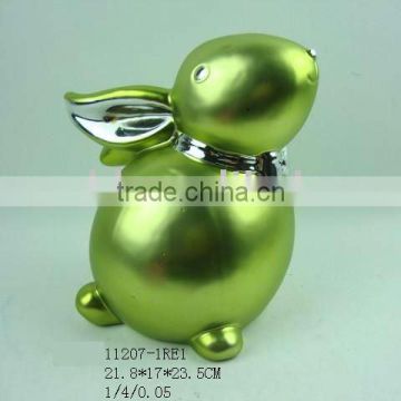 porcelain easter decorative rabbit