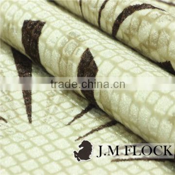 China textile manufacturer factory flocked embroidery sequin fabric