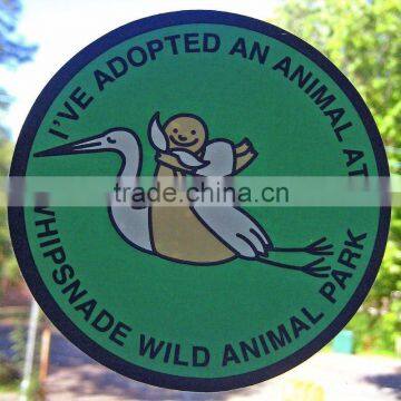 uv resistant static car sticker