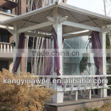 wpc outdoor pavilion for garden