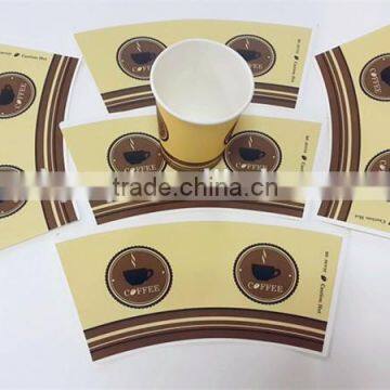 take away eco-friendly paper cup fan for paper cup machine