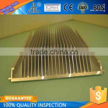 led aluminum extrusion heat sink/6061/6063 maximum diameter aluminium radiator