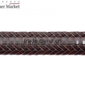 Leather Braided Belt Italian Belts Genuine Leather Florence Leather Fashion photo-5