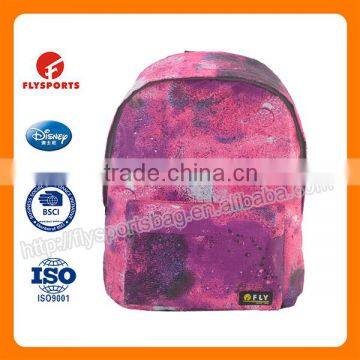 Factory Wholesale Custom Printed 210D/PVC Polyester School Backpack Bag photo-5