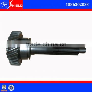 Zhong tong bus S6-80 gear box Shaft primary 1086302033